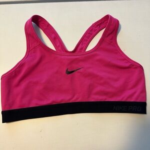 Nike Pro Women's Pink Sports Bra